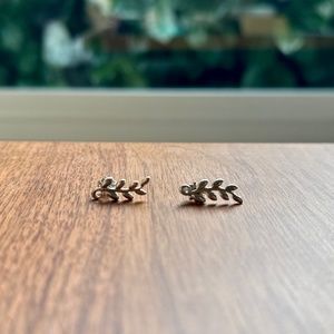 Tiffany & Co Olive Leaf Climber Earrings